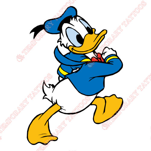 Donald Duck Customize Temporary Tattoos Stickers NO.746